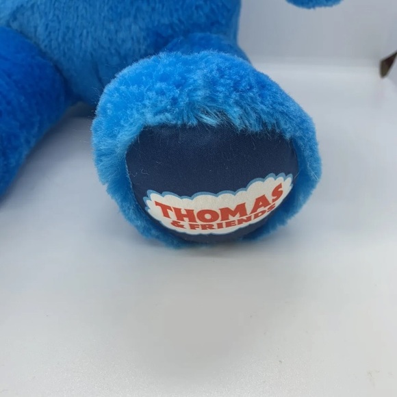 Build A Bear Thomas The Tank Engine Plush Soft Toy Used Condition Eye Damage - Picture 4 of 16